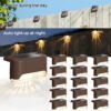 Solar Deck Lights For Stairs, Fences & Railings