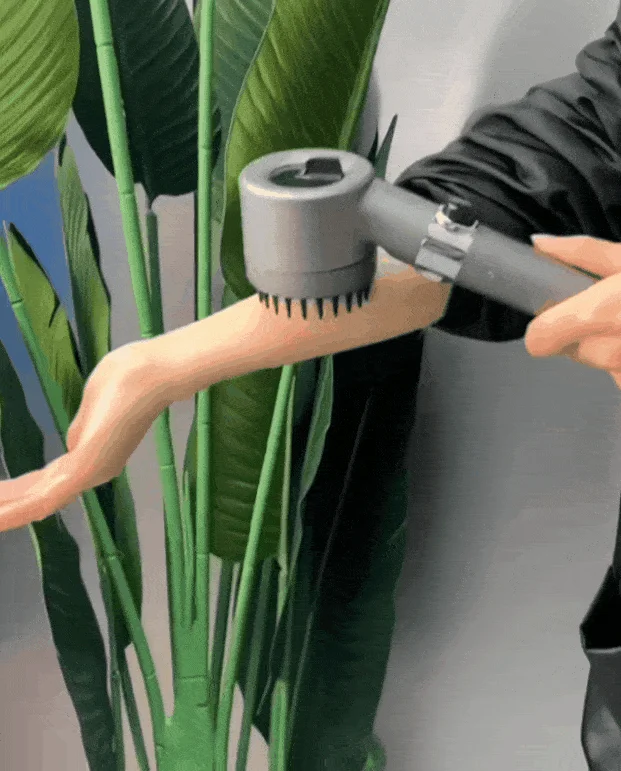 scalp massage shower head
