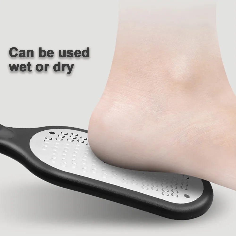 Wet and dry foot file use