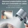 AquaSpa™ 4-in-1 High Pressure Massage Shower Head – 3 Spray Modes, One-Button Water Stop & Universal G1/2 Interface