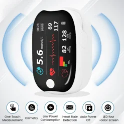Smart Fingertip Health Monitor – Fast & Easy Wellness Checks at Home