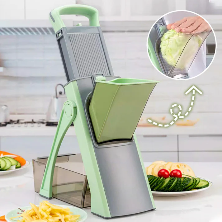 Green vegetable cutter multifunctional