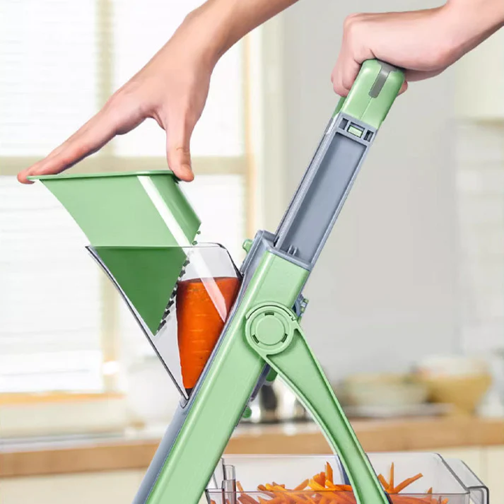 Vegetable cutter carrot slicing